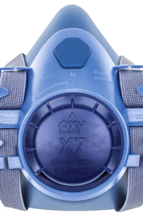 OXYLINE OXYPRO X7 félálarc TPR szilikonból bajonett zárral