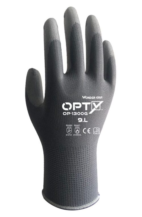 WONDER GRIP OPTY™ OP-1300G védőkesztyű fekete