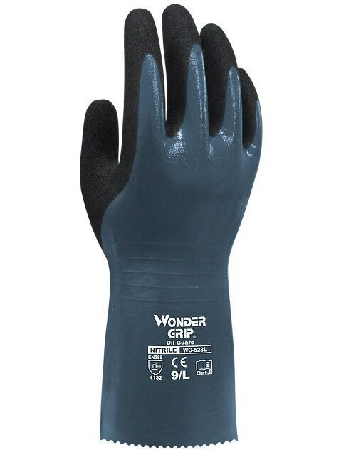 WONDER GRIP OIL GUARD WG-528L védőkesztyű kék (7-11)